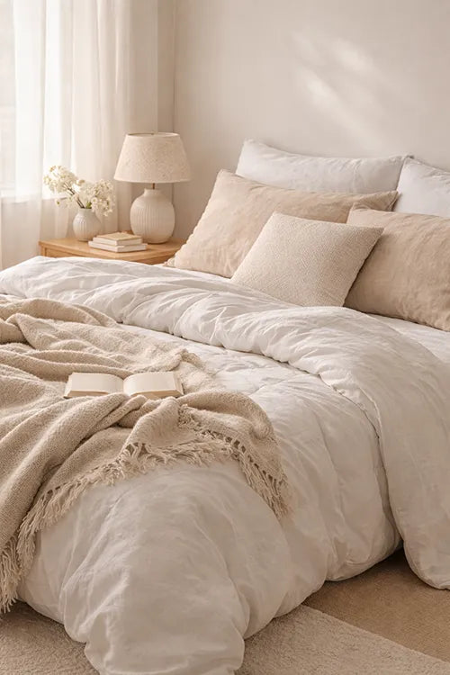 What’s the Difference Between a Duvet, Duvet Cover, and Comforter?