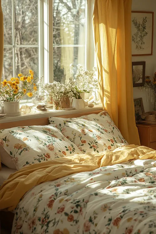 How to Style Yellow Bedding Without Making Your Room Too Bright
