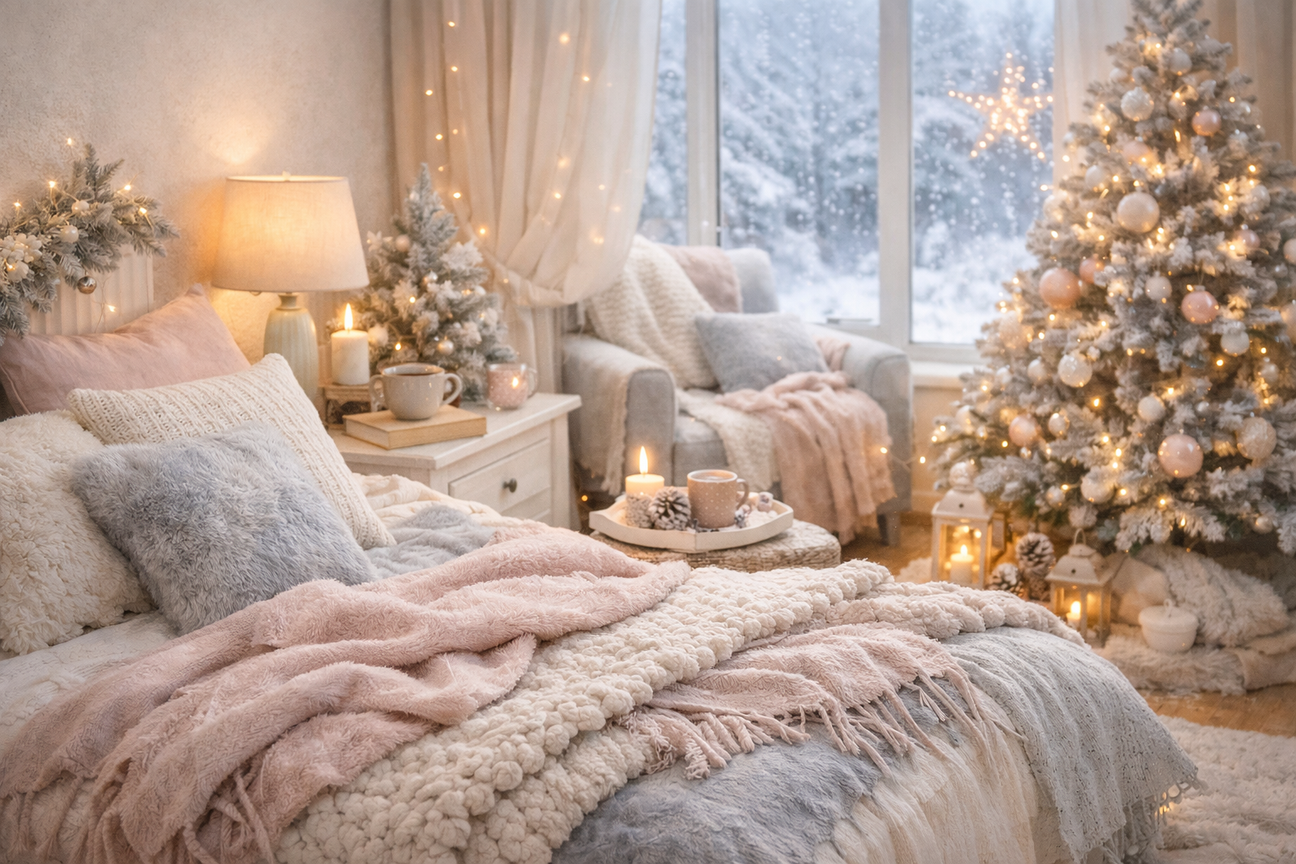 Creating a Cozy Sanctuary with Muted Winter Pastels