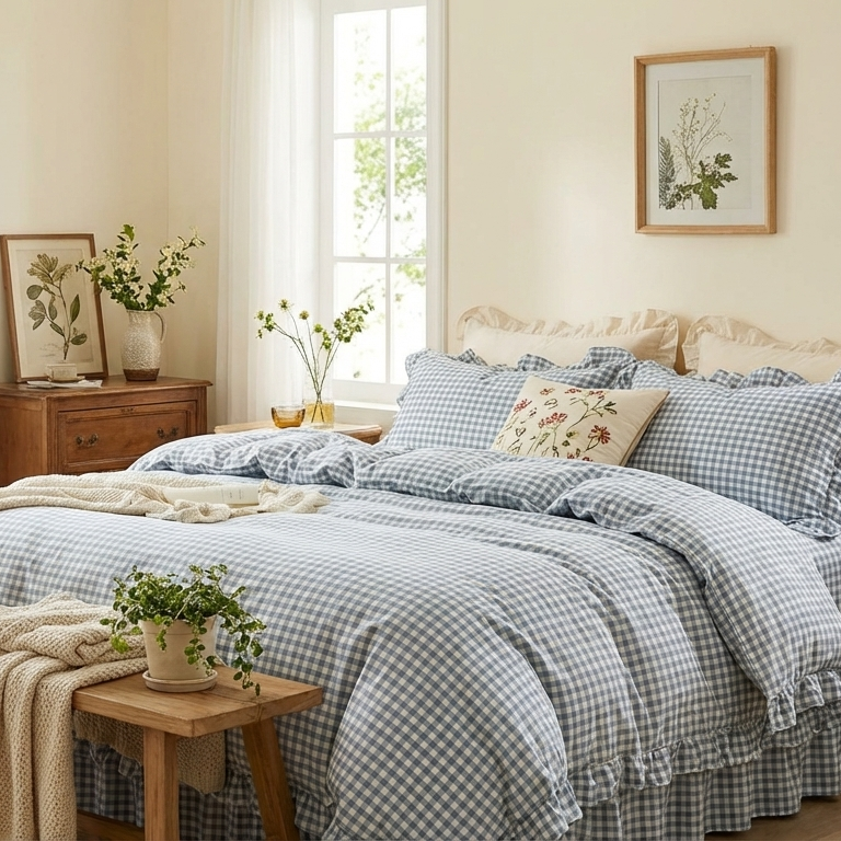 How can you turn your bedroom into a cozy Cottagecore sanctuary for spring?