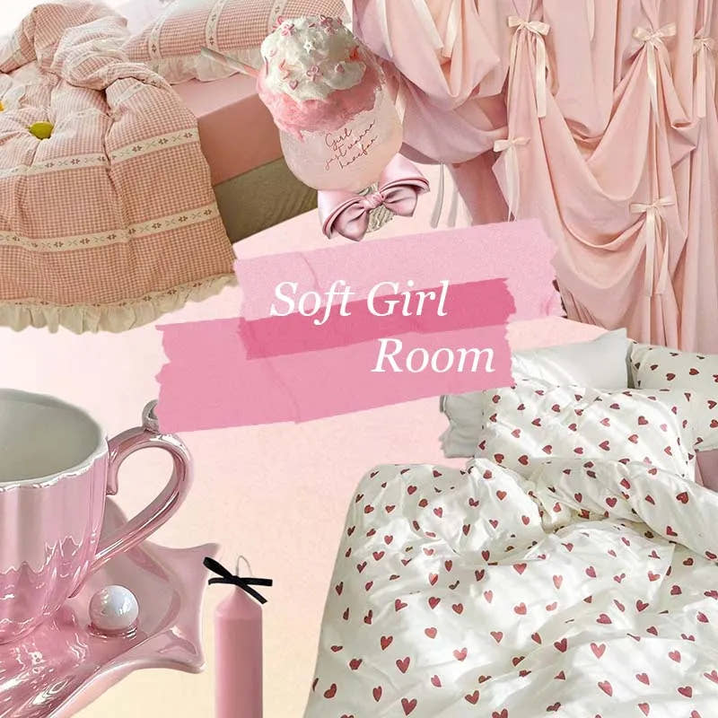 Soft Girl Aesthetic Room Decor.
