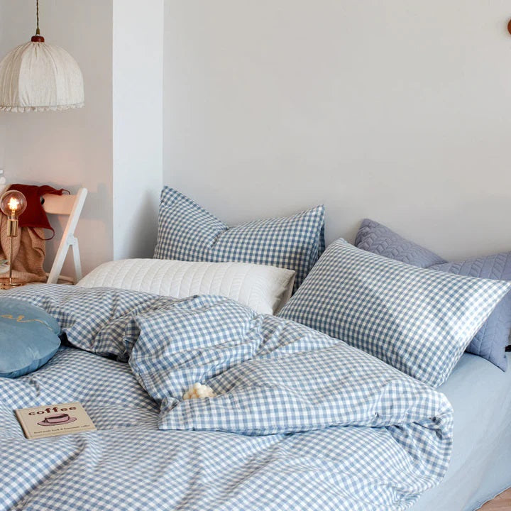 Shop Stylish Gingham Plaid & Checkerboard Bedding | Duvet Covers, Bed ...
