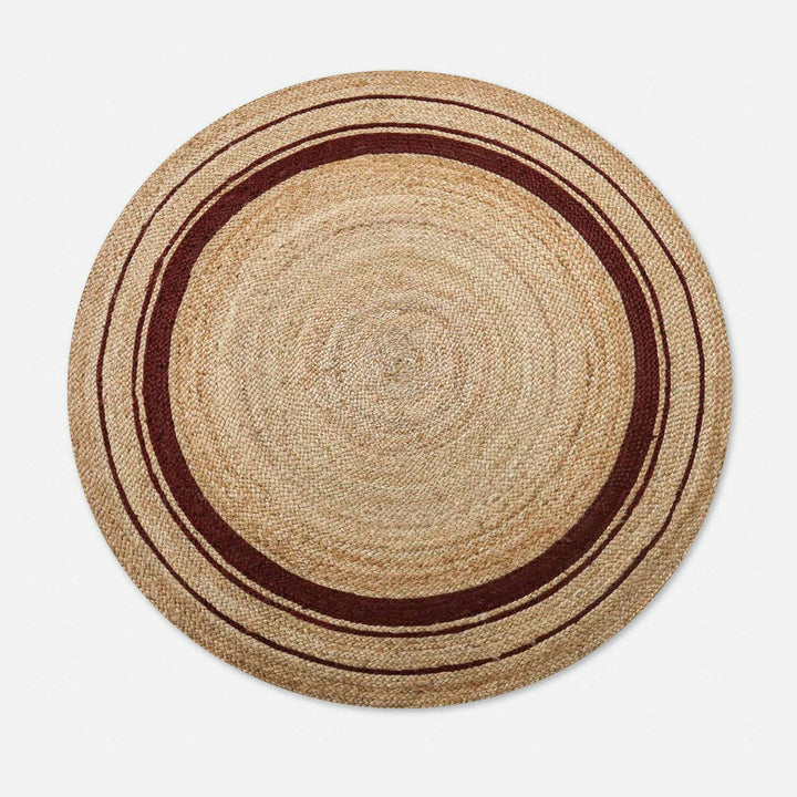 Harmony Rings Jute Rug