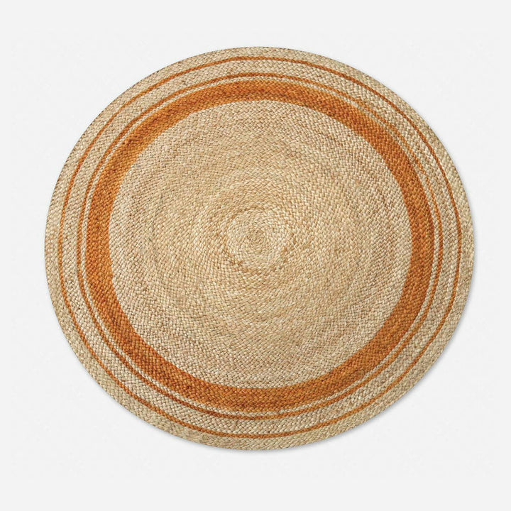 Harmony Rings Jute Rug.