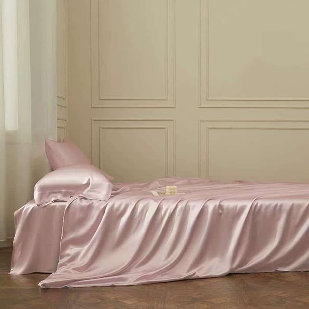 25 Momme Silk Sheet - Pink