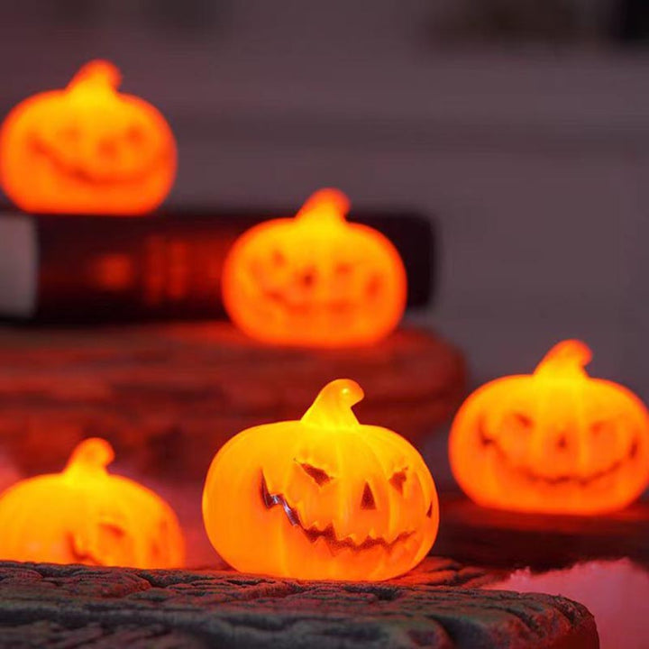 9 Pcs Mini Pumpkin Lights