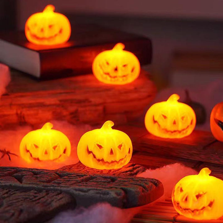 9 Pcs Mini Pumpkin Lights