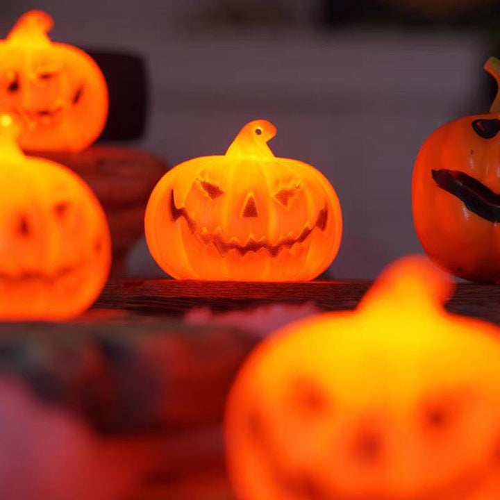 9 Pcs Mini Pumpkin Lights