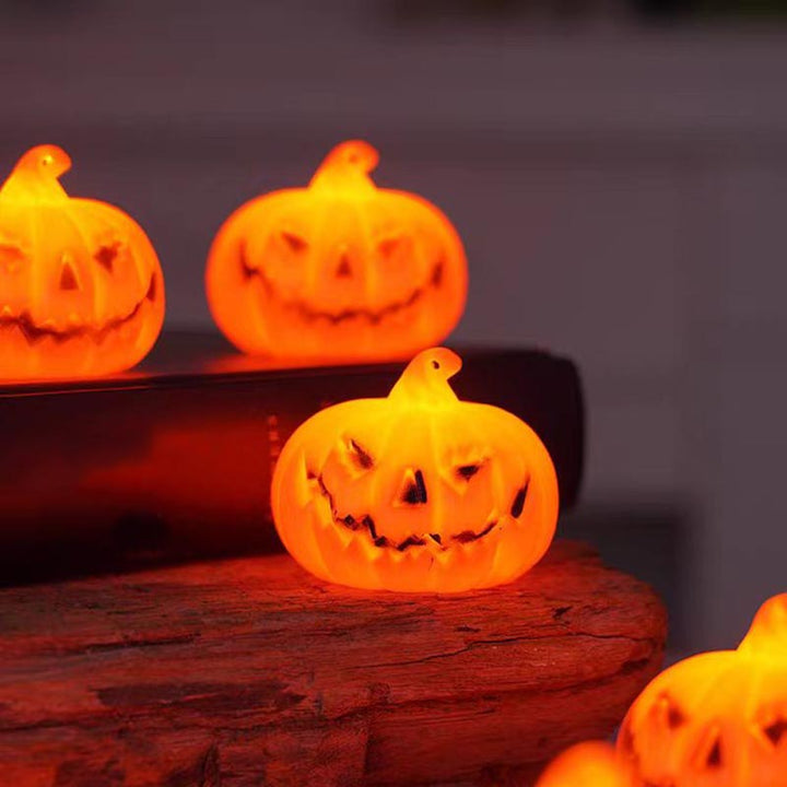 9 Pcs Mini Pumpkin Lights