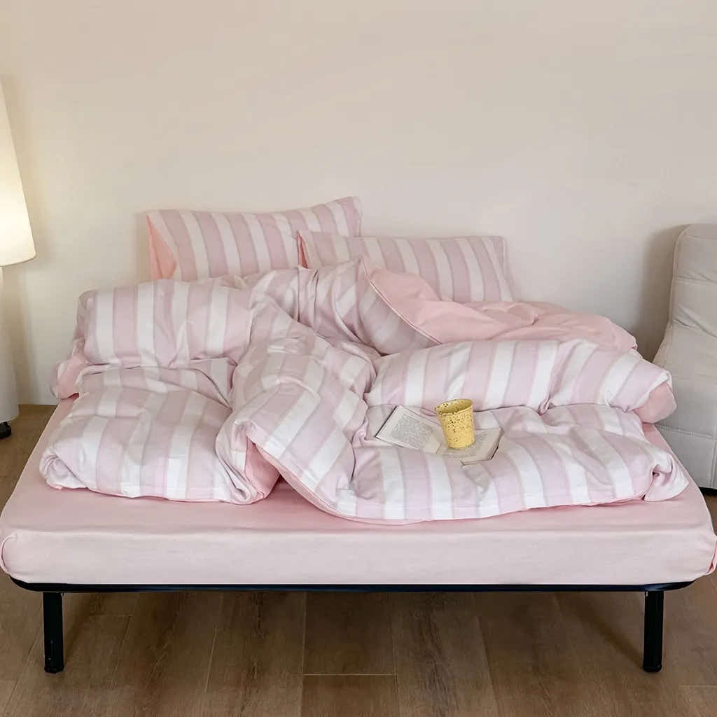 Candy Striped Bedding Set