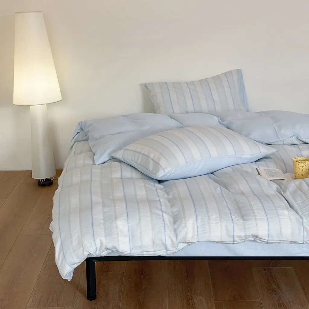 Candy Striped Duvet Cover