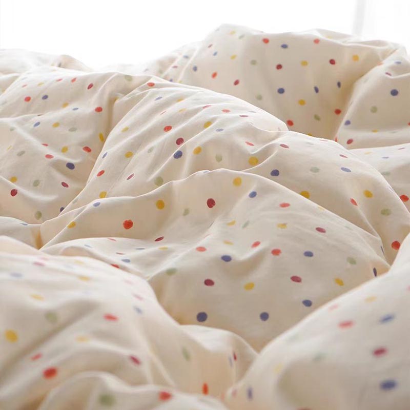 Cheerful Polka Dot Duvet Cover