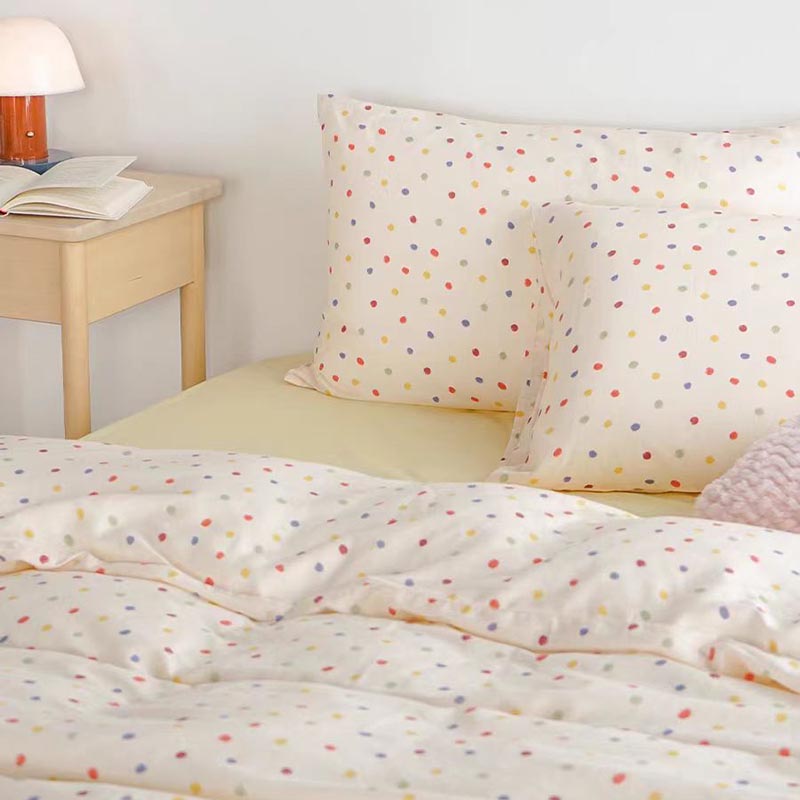 Cheerful Polka Dot Duvet Cover