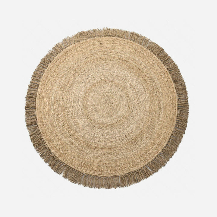 Classic Boho Tassel Jute Rug