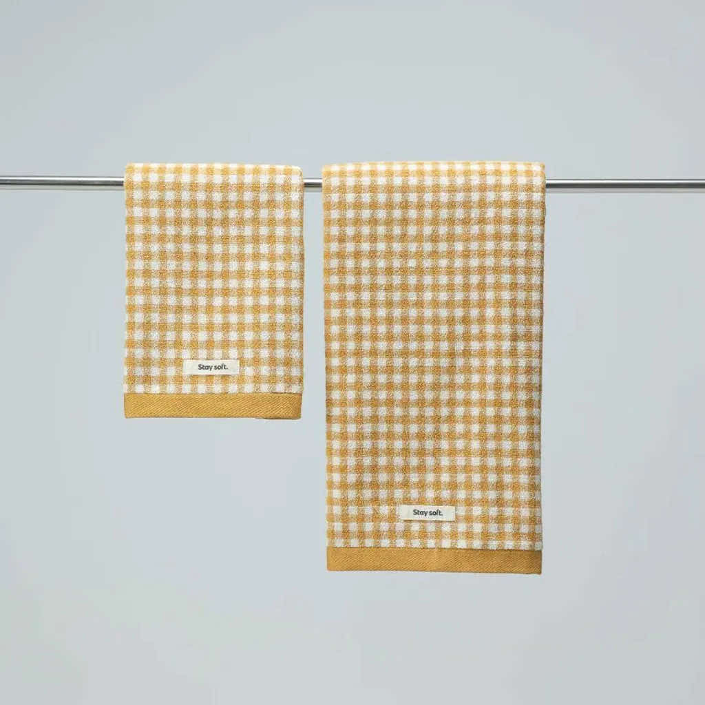 Classic Gingham Towel Set
