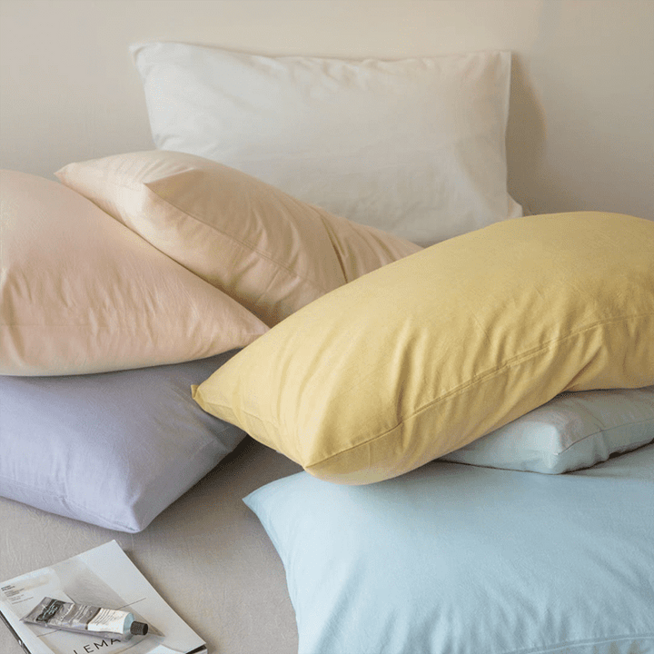 Classic Pastel Percale Pillowcase