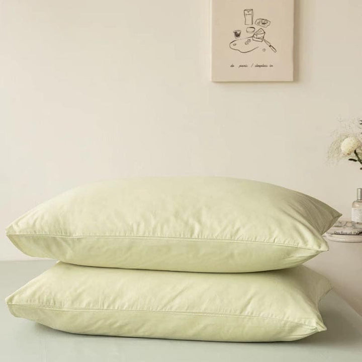 Classic Pastel Percale Pillowcase