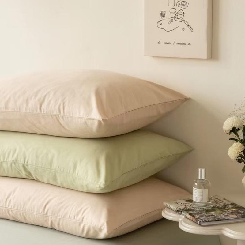 Classic Pastel Percale Pillowcase