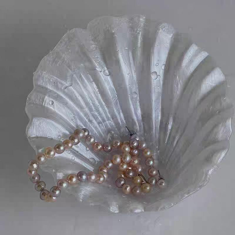 Coastal Shell Shaped Jewelry Storage