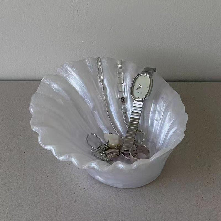 Coastal Shell Shaped Jewelry Storage