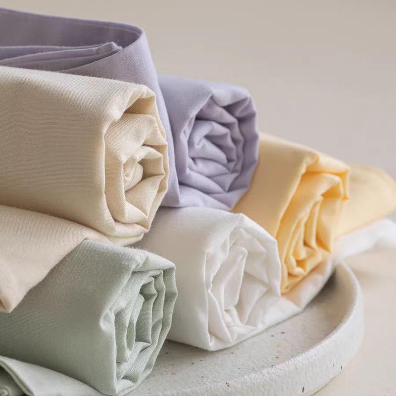 Cotton Pastel Color Sheet Set - 5 Colors