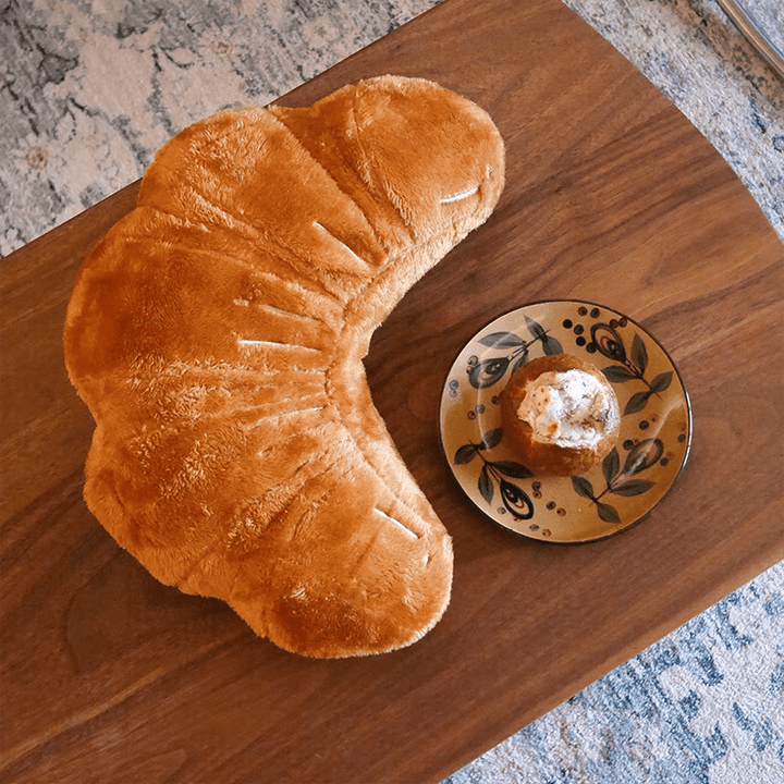 Cute Bread Collection Throw Pillow