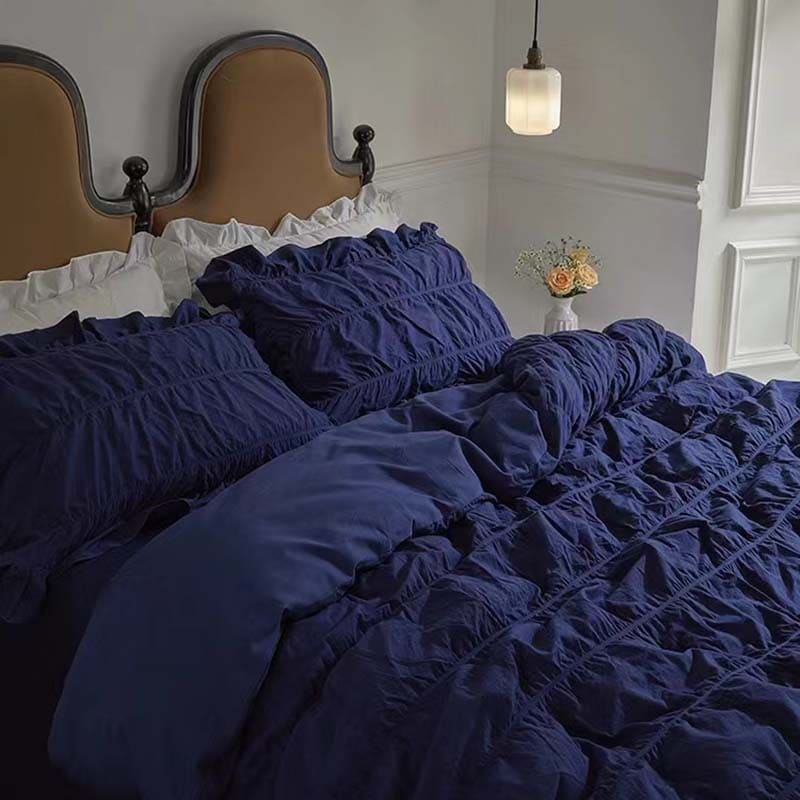 Dark Academia Royal Bedding Set - Dark Grey