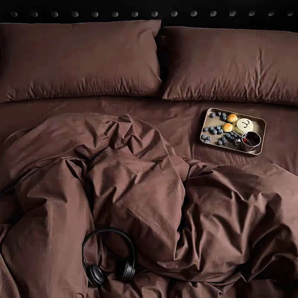 Earthy Brown Bedding Set