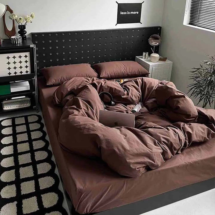 Earthy Brown Bedding Set
