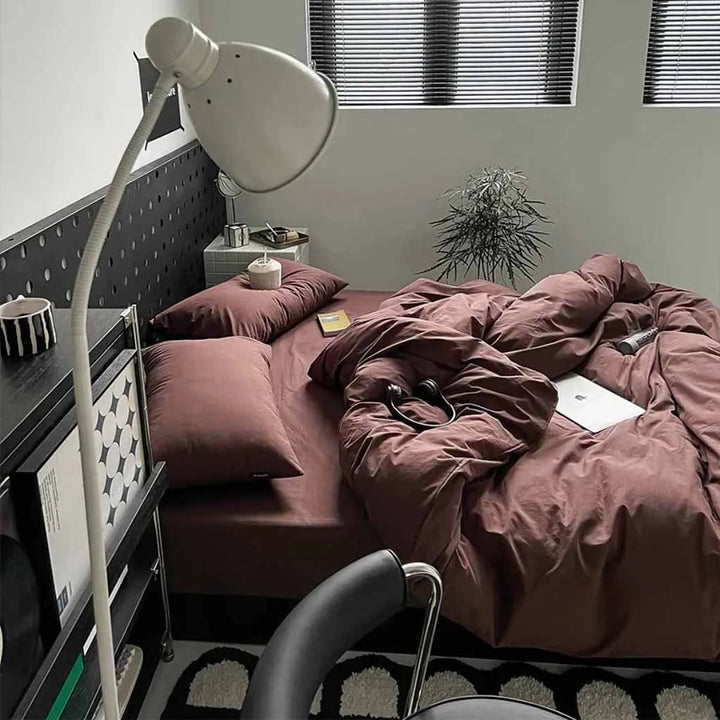 Earthy Brown Bedding Set