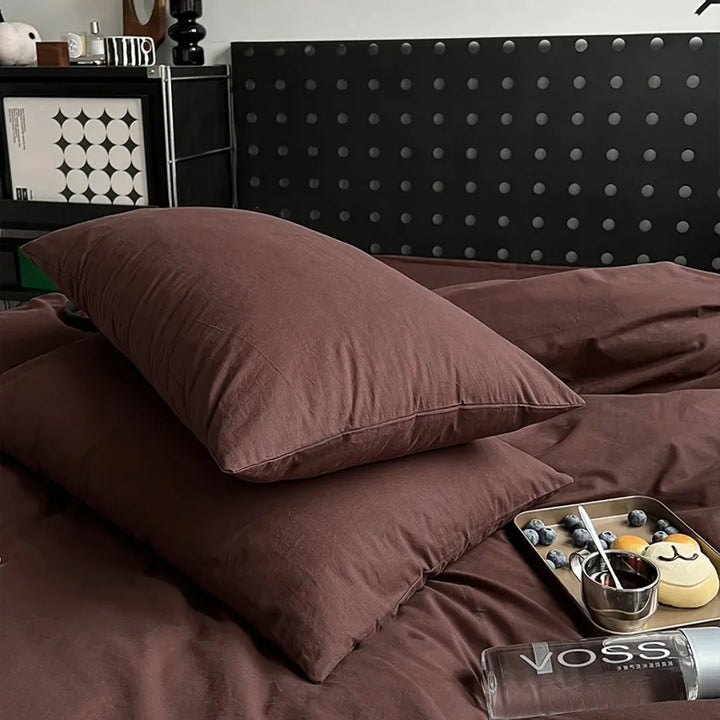 Earthy Brown Bedding Set