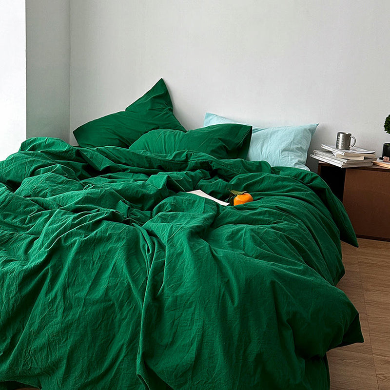 Forest Green Bedding Set.