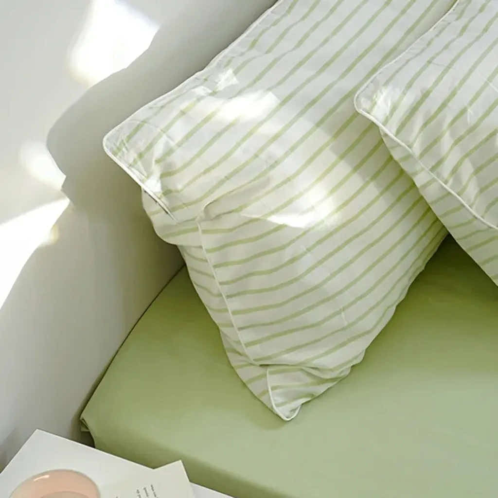 Fresh Striped Duvet Cover Set