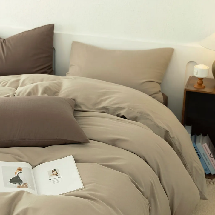 Herringbone Twill Duvet Cover