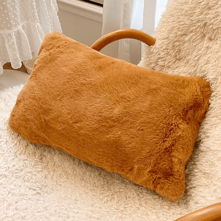 Luxury Faux Fur Pillow