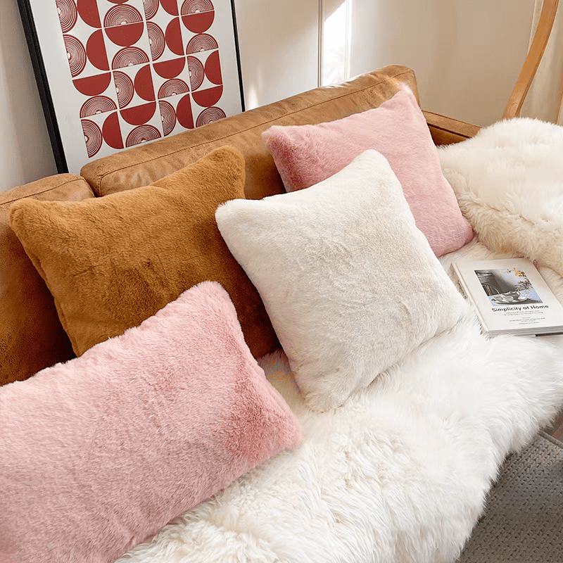 Luxury Faux Fur Pillow