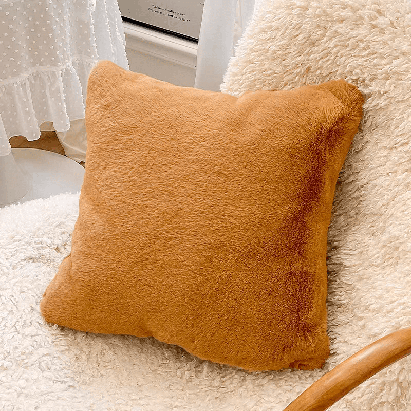 Luxury Faux Fur Pillow