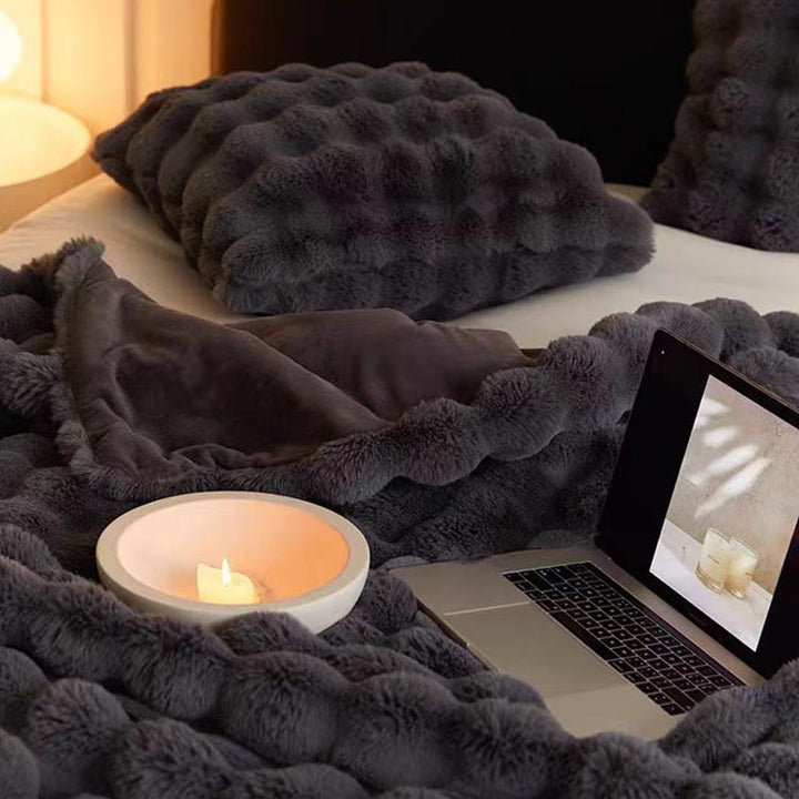 Luxury Mink Faux Fur Blanket