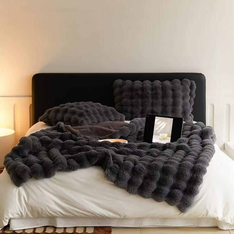 Luxury Mink Faux Fur Blanket