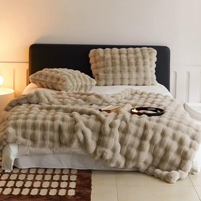 Luxury Mink Faux Fur Blanket