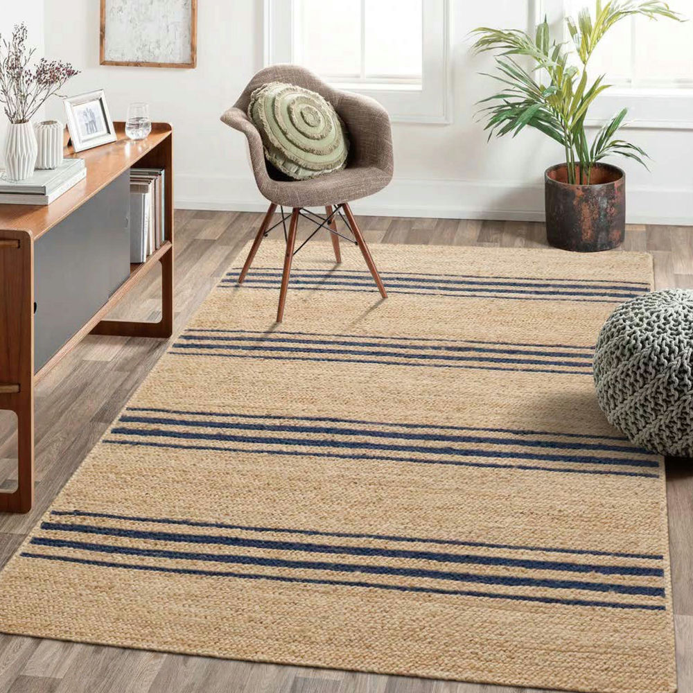 Navy Horizon Jute Rug