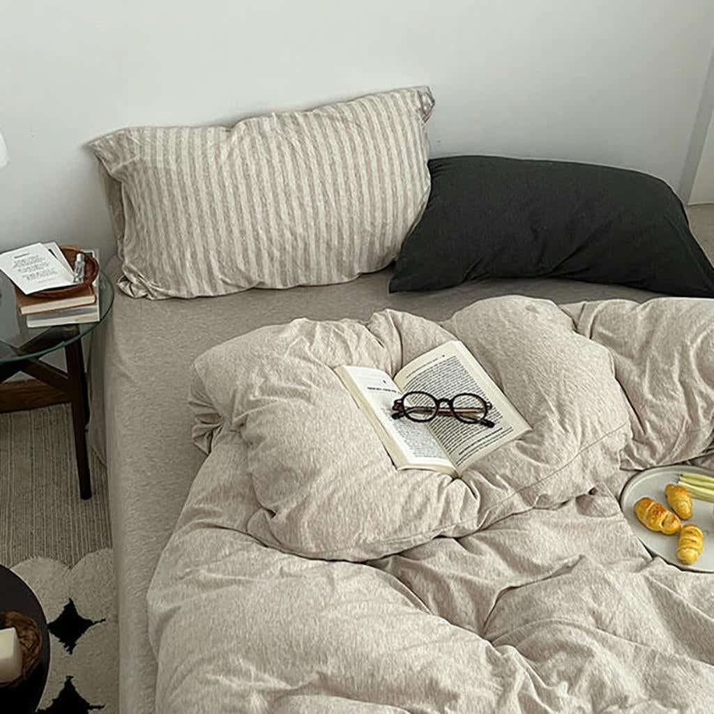 Organic Cotton Jersey Duvet Cover