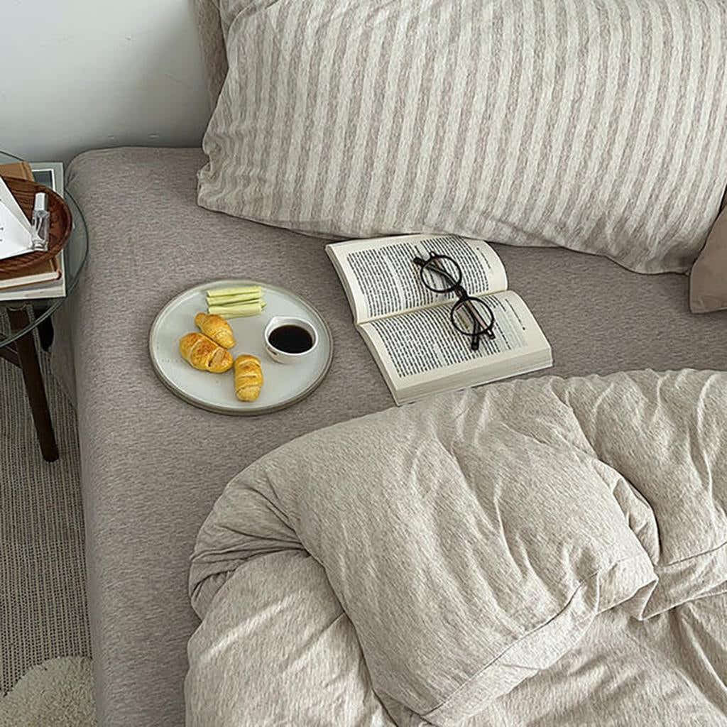Organic Cotton Jersey Duvet Cover