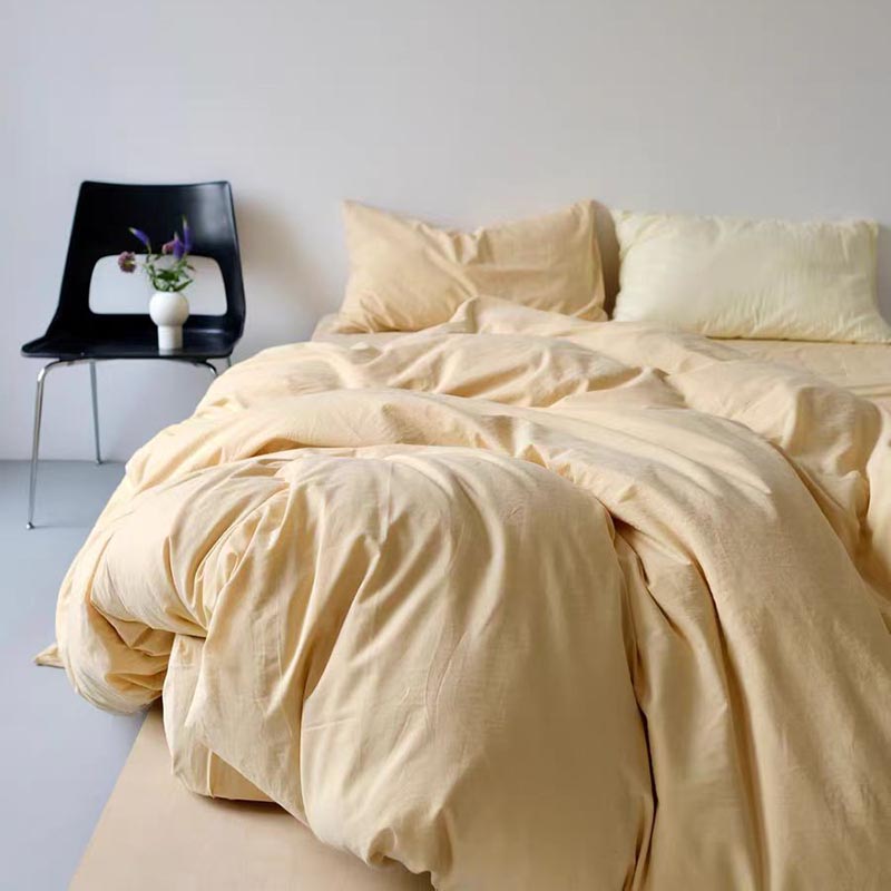 Pastel Color Bedding Set - Cream