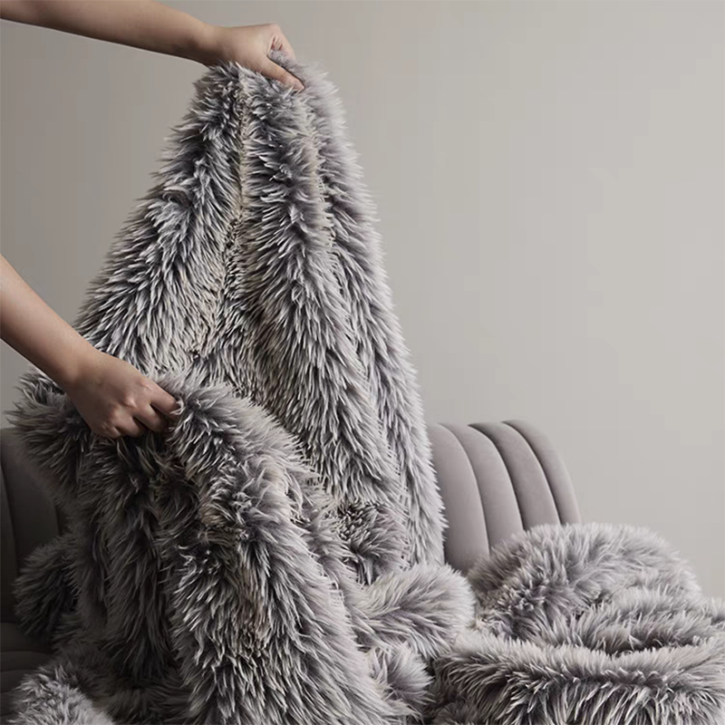 Plush Mink Faux Fur Blanket