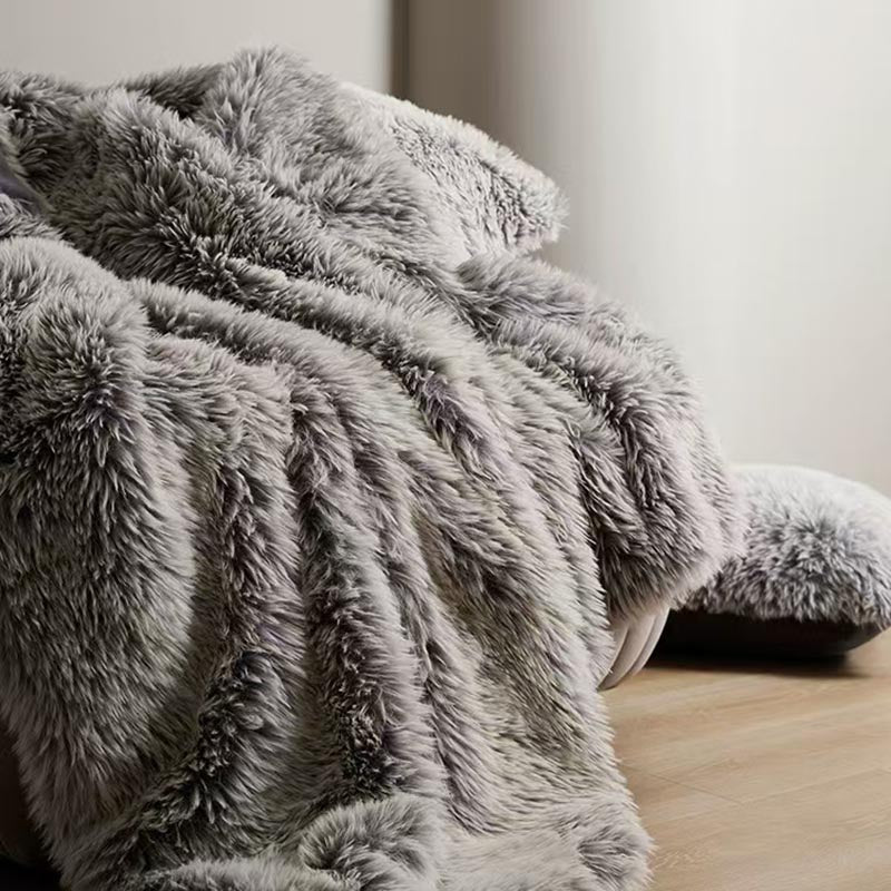 Plush Mink Faux Fur Blanket