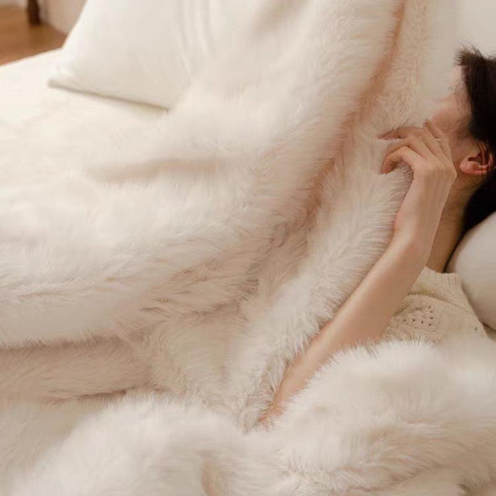 Plush Mink Faux Fur Blanket