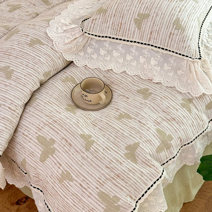 Romantic Butterfly Bedding Set