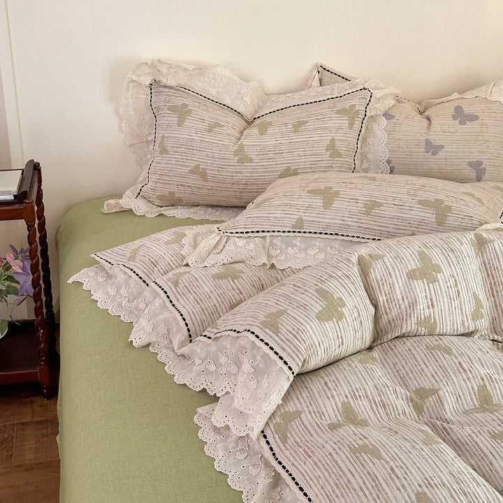 Romantic Butterfly Bedding Set
