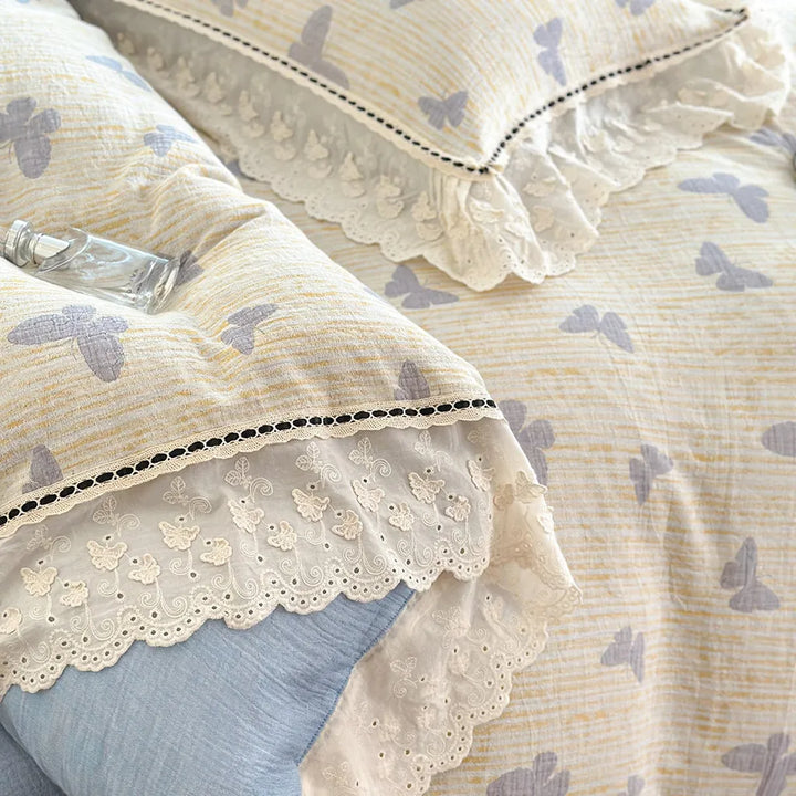 Romantic Butterfly Bedding Set